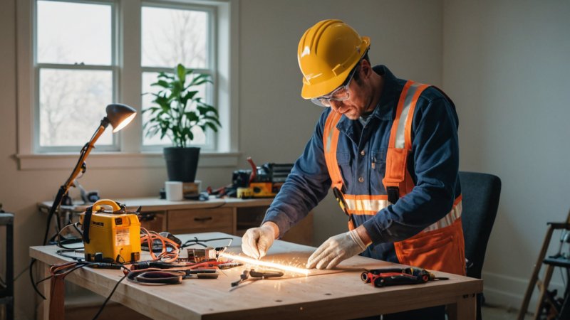 DIY elektrisk arbeid sikkerhet, elektrisk sikkerhetstips, hjem elektriske prosjekter, elektriske forskrifter, riktig planlegging for elektrisk arbeid