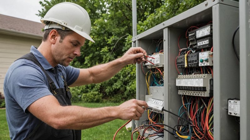 storm, elektrisk sikkerhet, vannskade, elektriker, hjemmesikkerhet