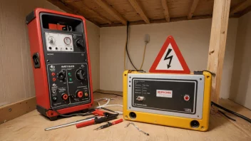 elektrisk sikkerhet, elektrisk arbeid i loft, elektriske problemer i kjeller, ansette elektrikere, DIY elektrisk sikkerhet