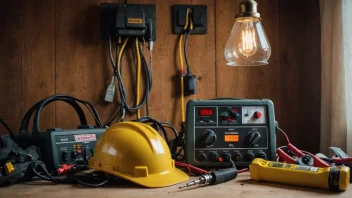 elektriske feil, hjemsikkerhet, kvalifiserte elektrikere, DIY elektrisk arbeid, elektriske forskrifter Norge