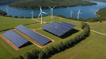 bærekraftig energi, solenergi, vindenergi, vannkraft, geotermisk energi, biomasse