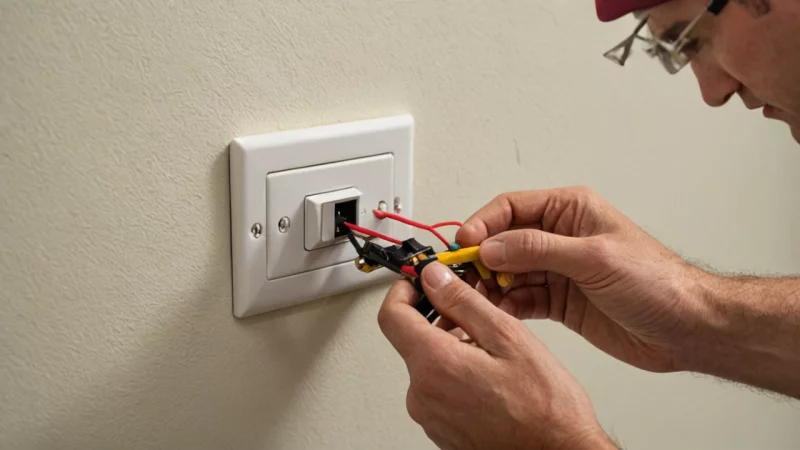 lys bryter installasjon, elektrisk sikkerhet, vanlige feil, kabel teknikker, ansette elektrikere