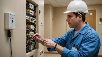 elektrisk sikkerhet, helsesektoren, kvalifiserte elektrikere, beste praksis for installasjon, elektriske forskrifter
