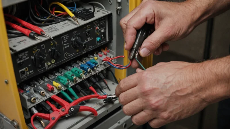 elektriske problemer, DIY, profesjonell elektriker, sikkerhet, kostnader, effektivitet, forskrifter