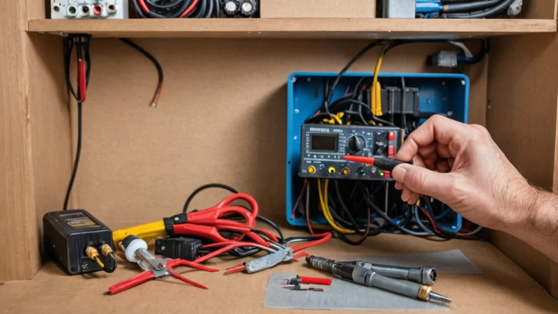 elektrisk installasjon, gjør det selv, profesjonell elektriker, kontor, sikkerhet, forskrifter i Norge