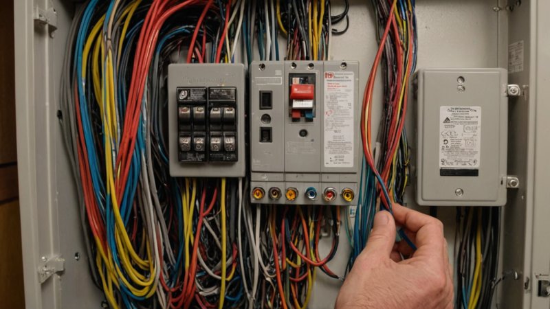 overbelastede kretser, elektrisk sikkerhet, hjemmekabling, sikringer, elektriske problemer