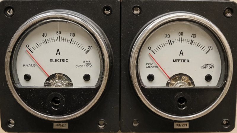 elektrisk måler, analog måler, digital måler, energiforbruk, elektrisk sikkerhet, norske forskrifter