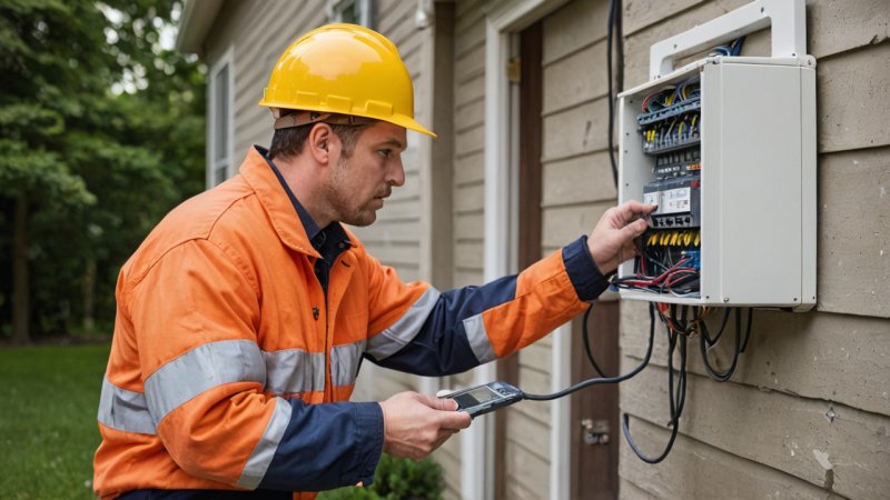 utendørs elektrisk sikkerhet, DIY sikkerhetstips, elektriker, elektriske farer, utendørs arbeid